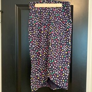 J Crew tulip wrap skirt